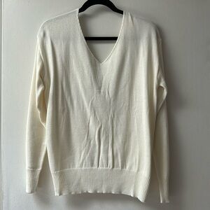 Twist, opened back sweater